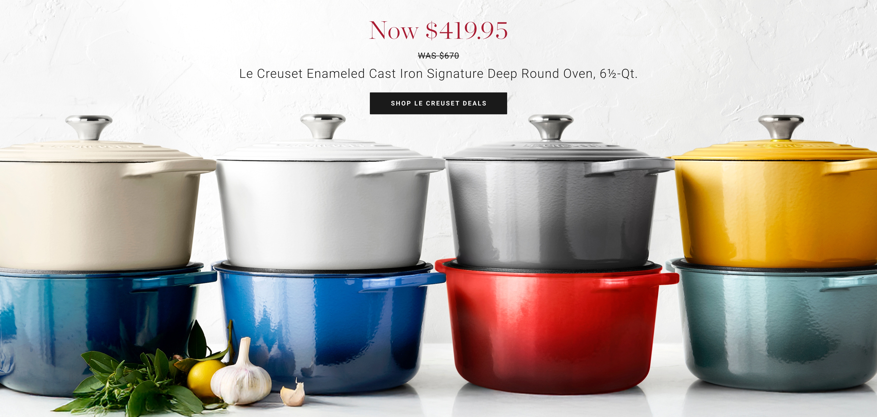 Shop Le Creuset Deals Shop Le Creuset Deals