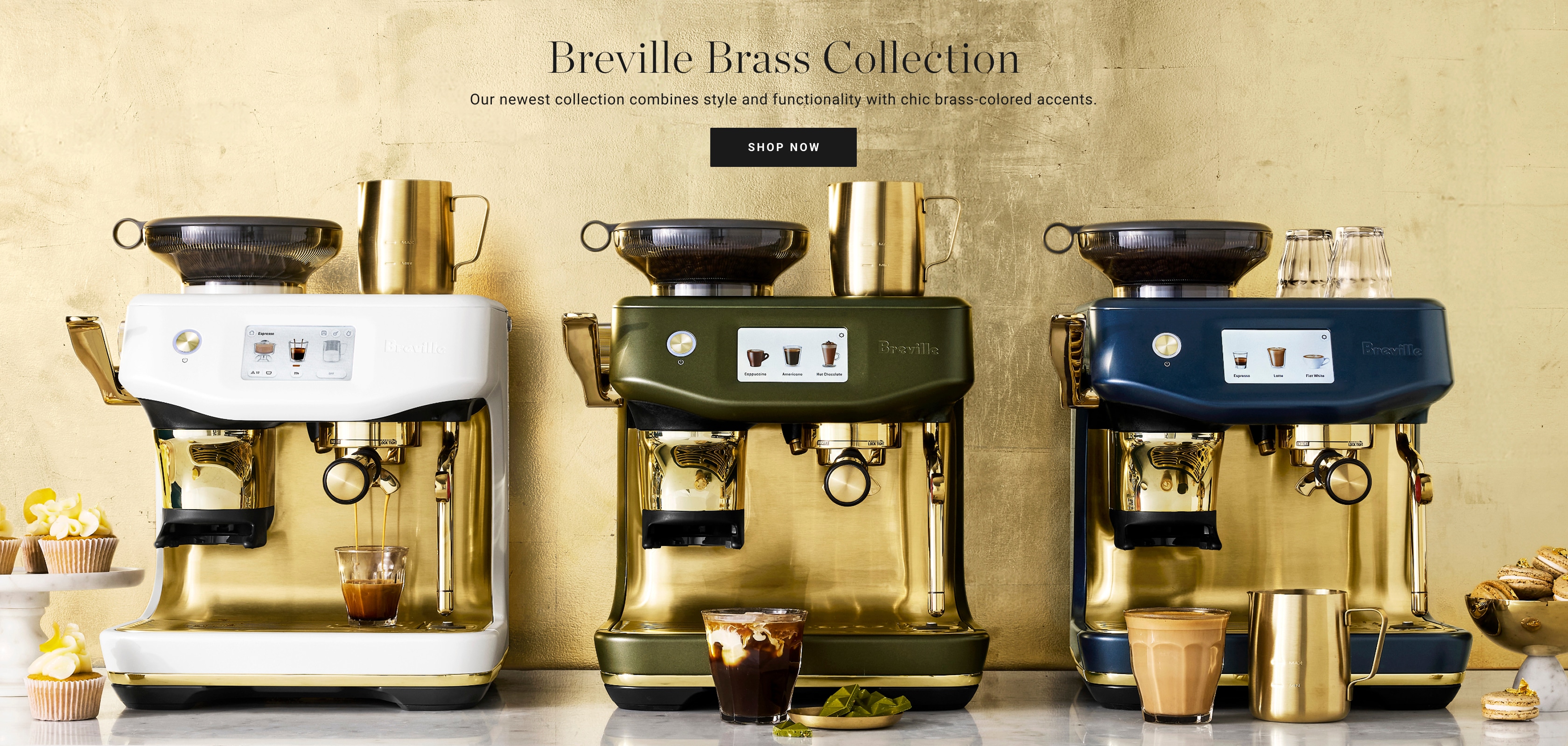 Shop Breville Brass Collection Shop Breville Brass Collection