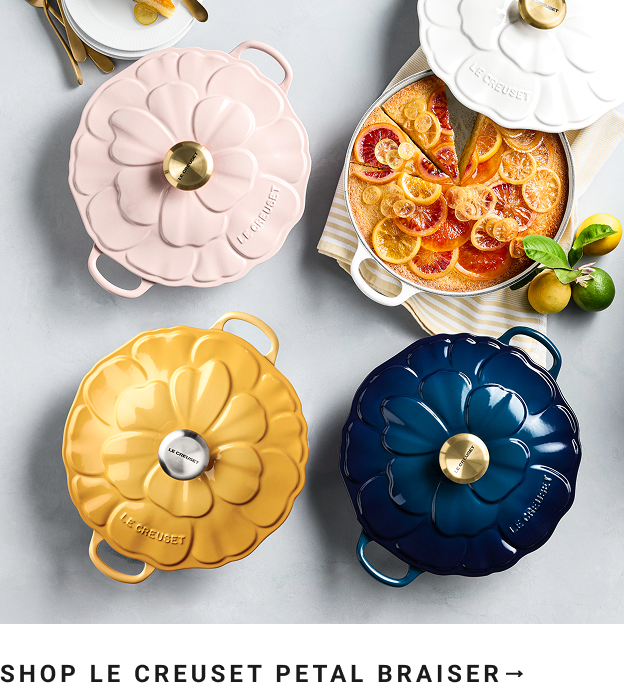 Shop Le Creuset Petal Braiser