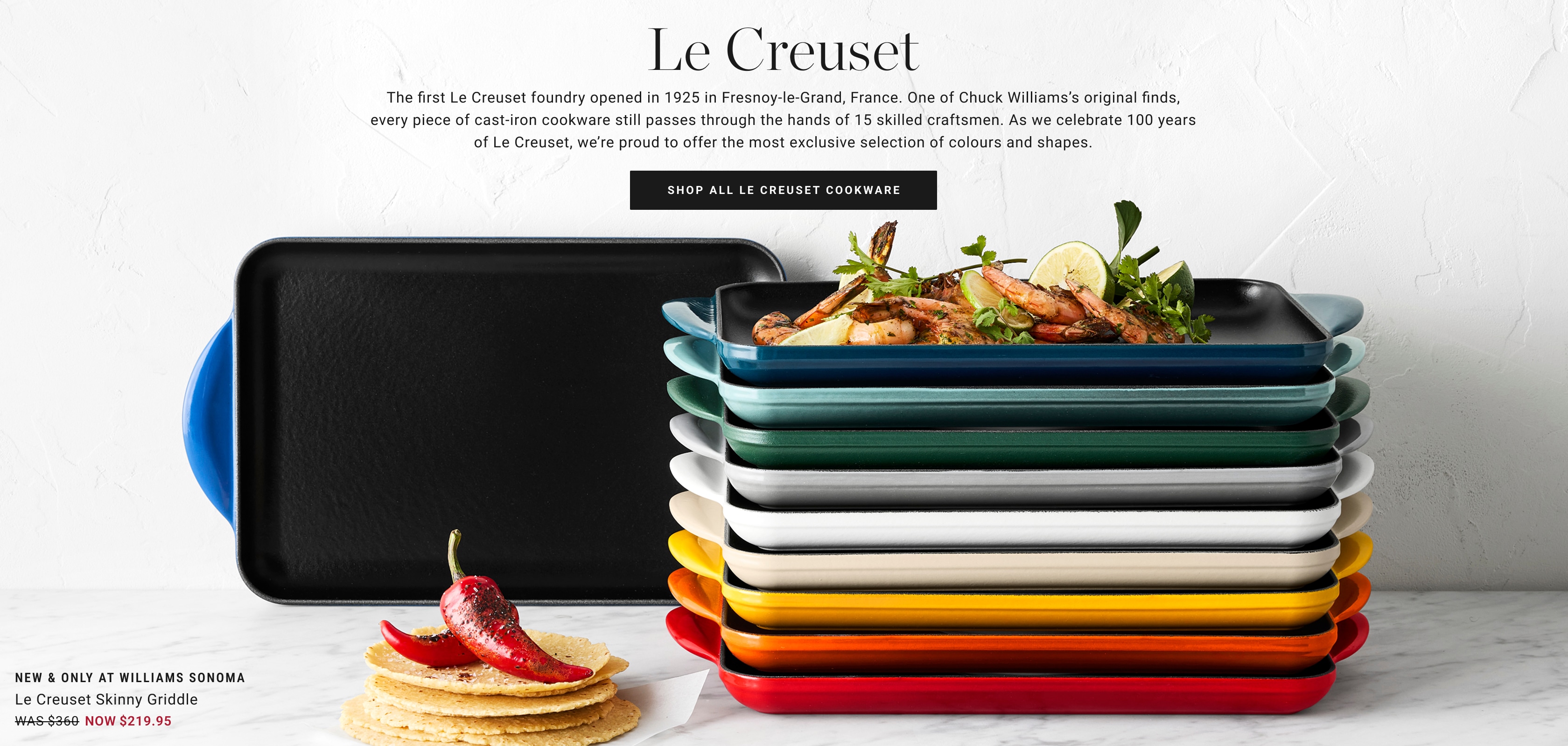 Shop All Le Creuset Cookware