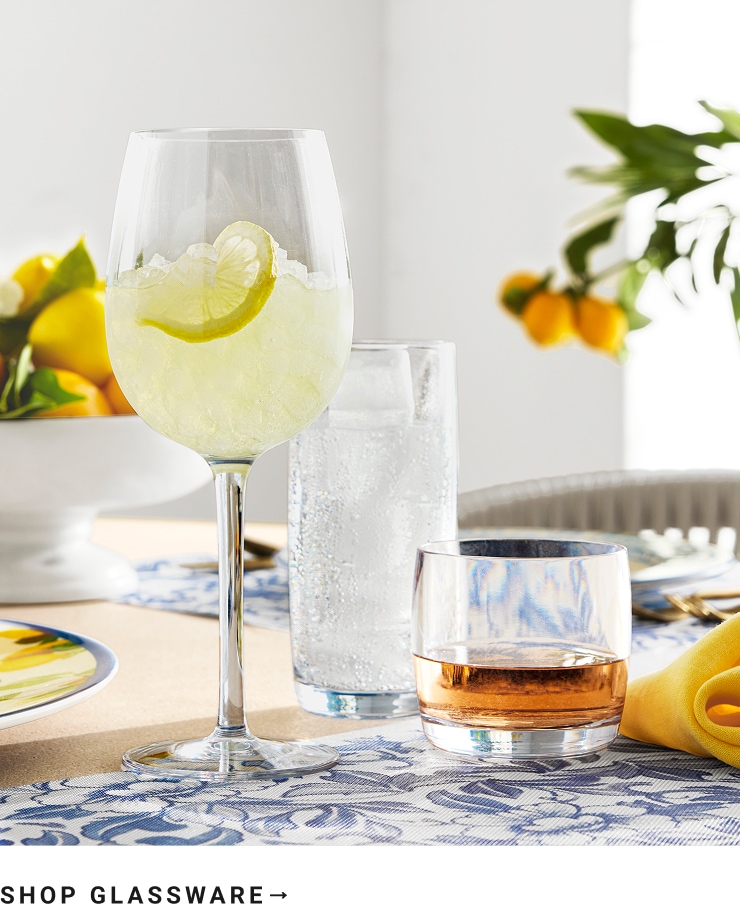 Shop Glassware