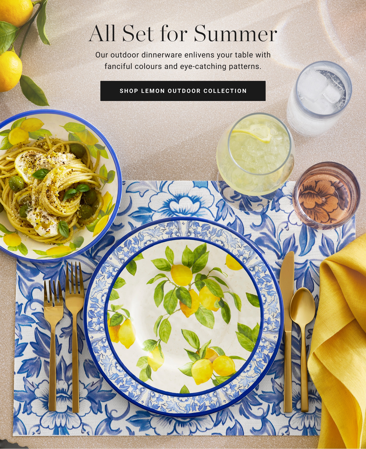 Shop Lemon Outdoor Collection