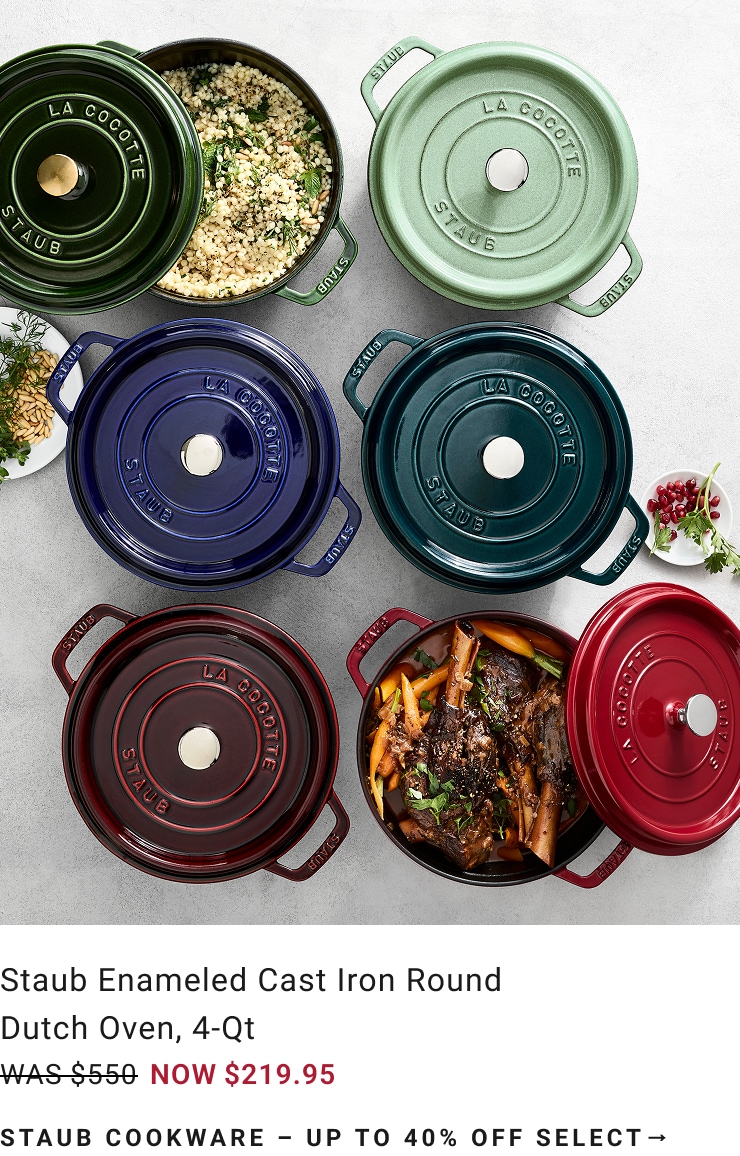 Staub Cookware - Up to 40% Off Select