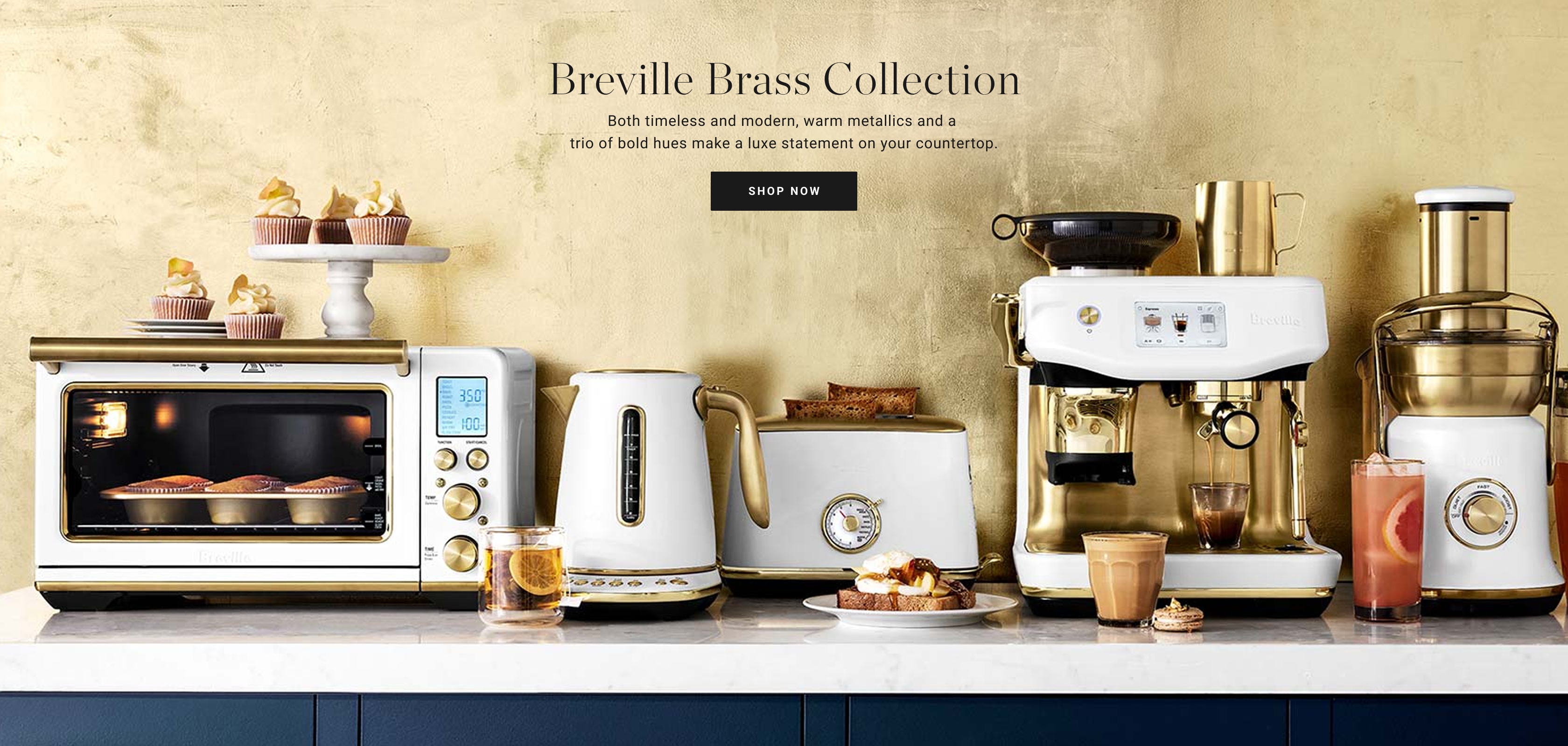 Shop Breville Brass Collection Shop Breville Brass Collection