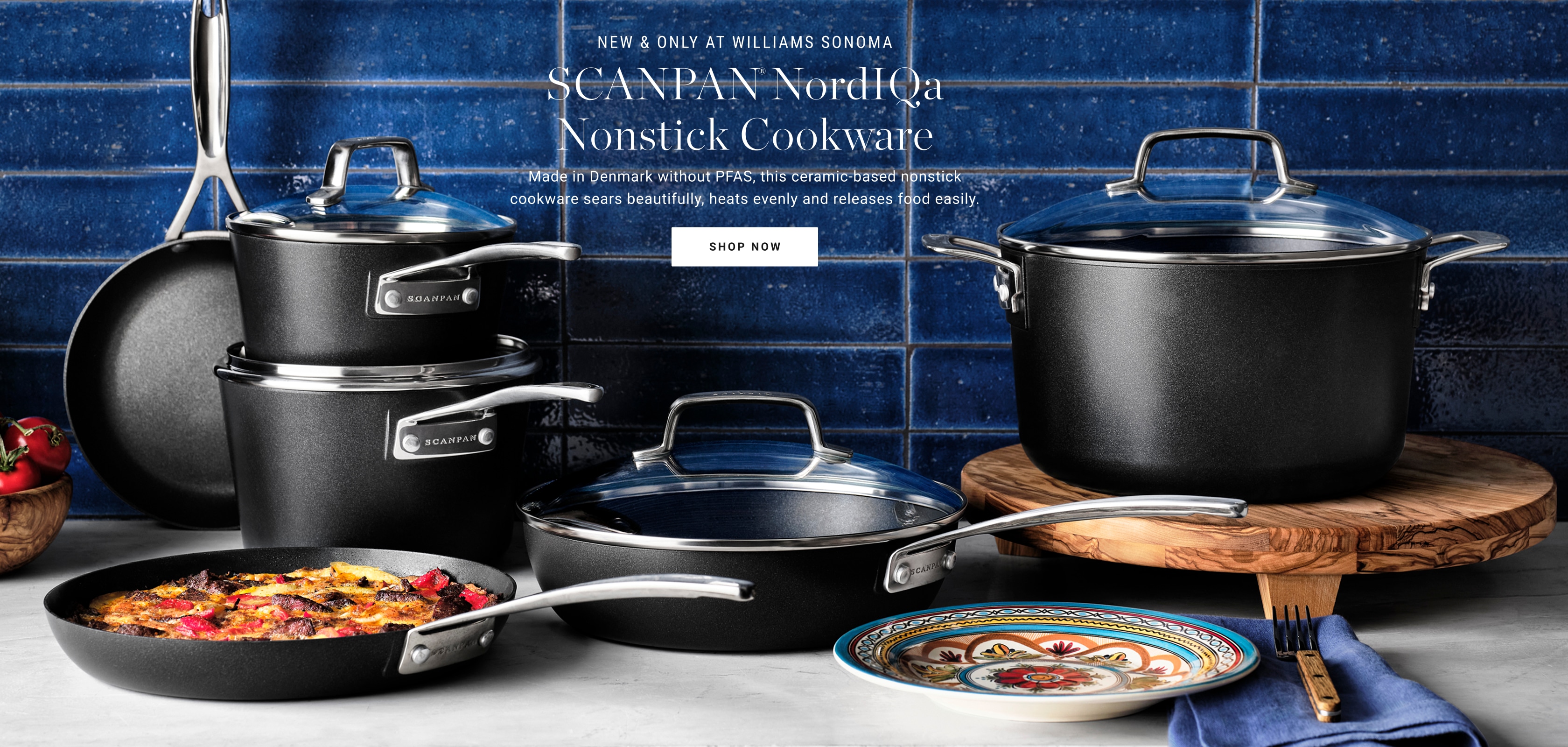 Shop SCANPAN NordiQa Nonstick Cookware Shop SCANPAN NordiQa Nonstick Cookware