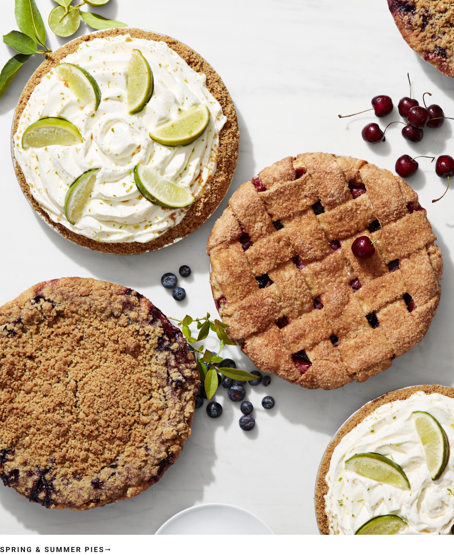 Spring & Summer Pies