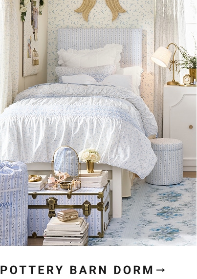 Pottery Barn Dorm >