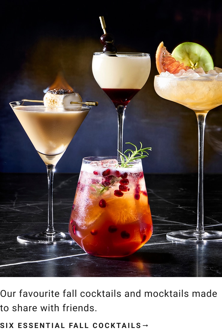 Six Essentials Fall Cocktails