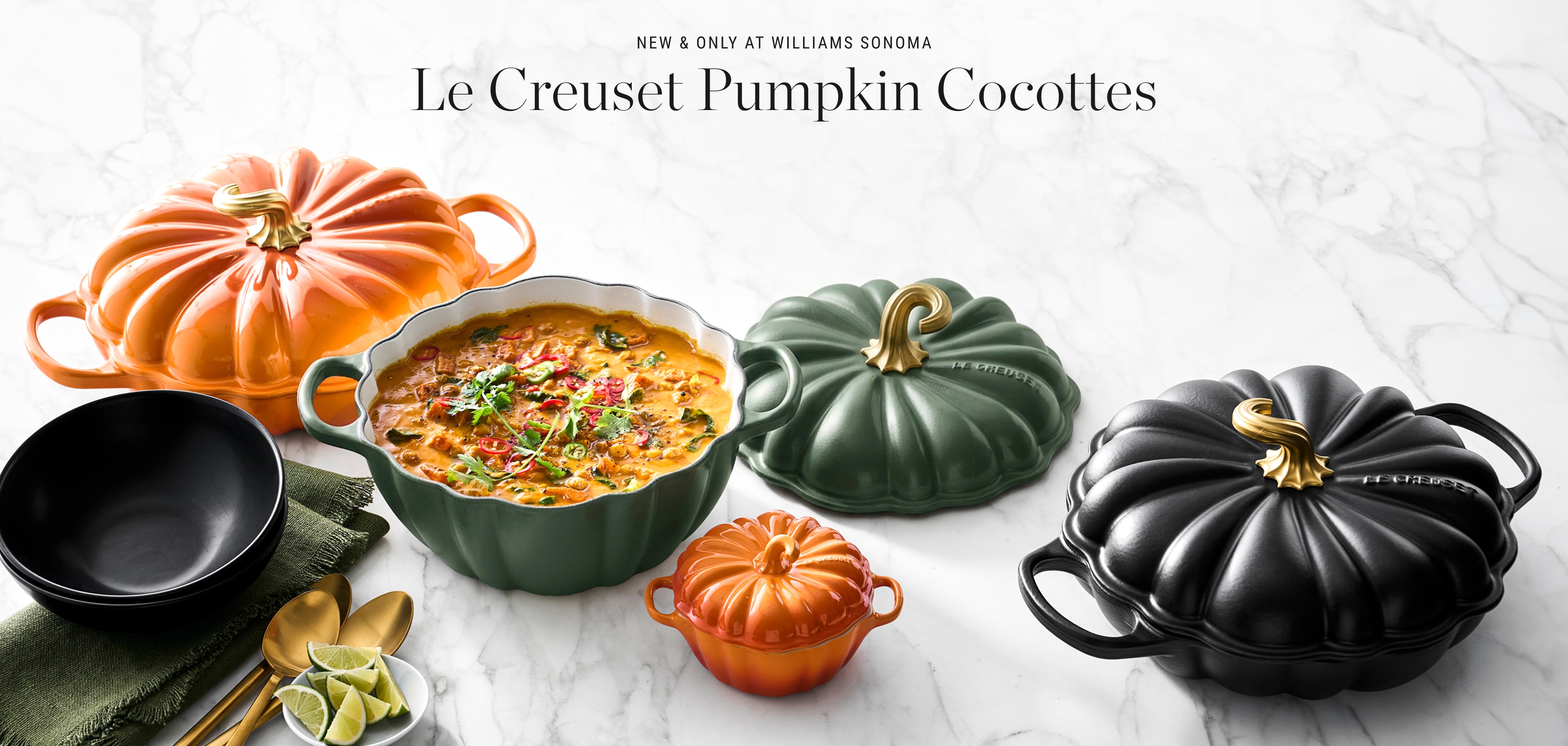 Le Creuset Pumpkin Collection