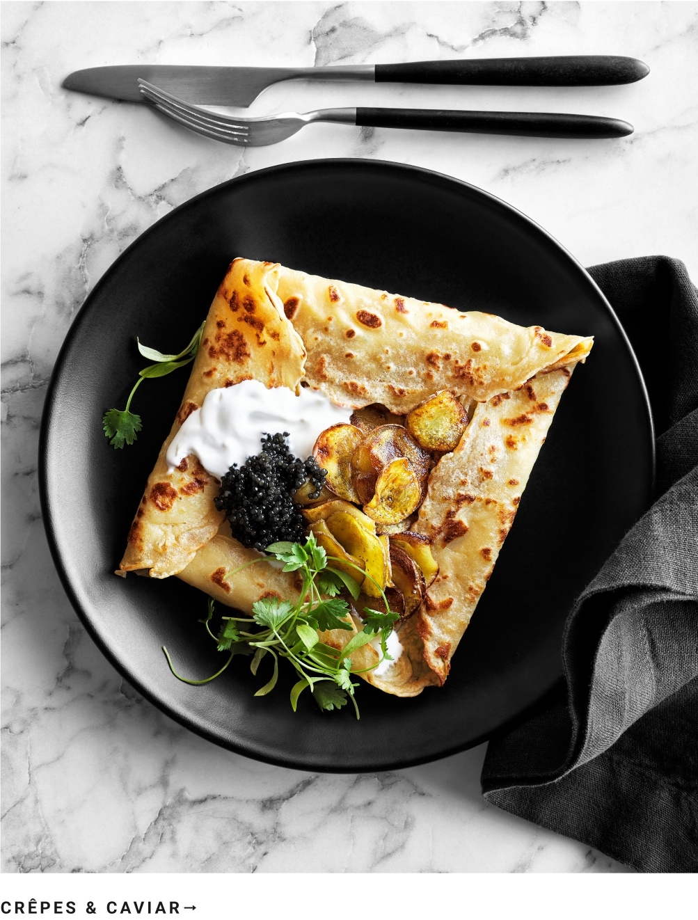 Cr&ecirc;pes & Caviar