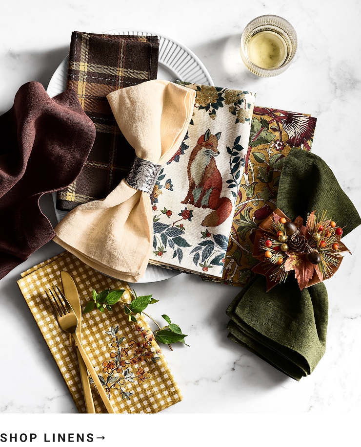 Shop Table Linens