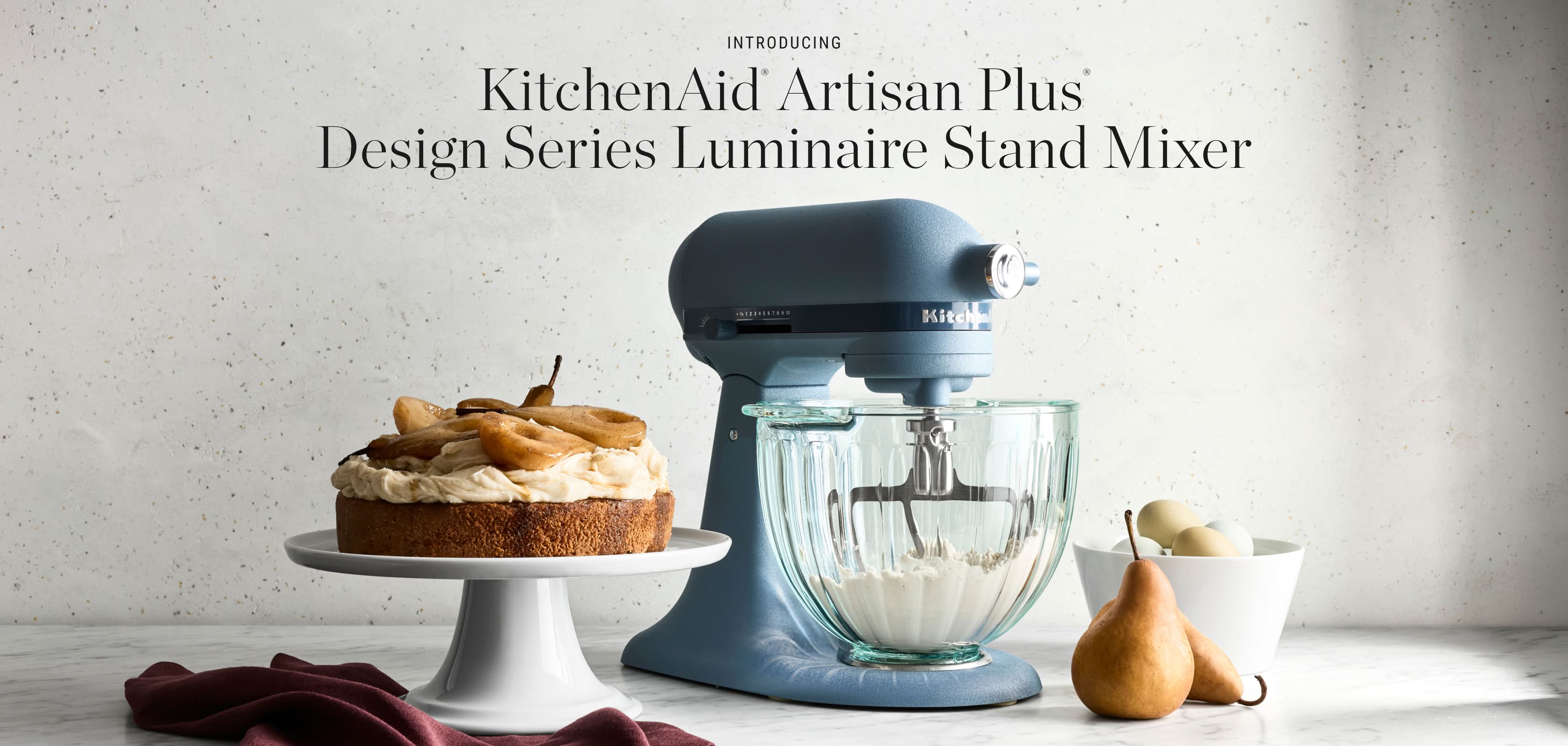 KitchenAid&reg; Artisan Plus Design Series Luminaire Stand Mixer