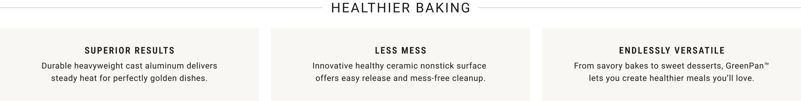 Healthier Baking