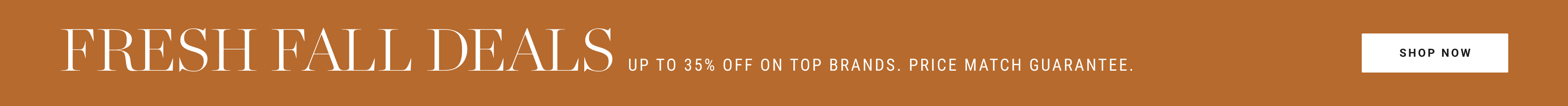 Shop Fresh Fall Deals Shop Fresh Fall Deals