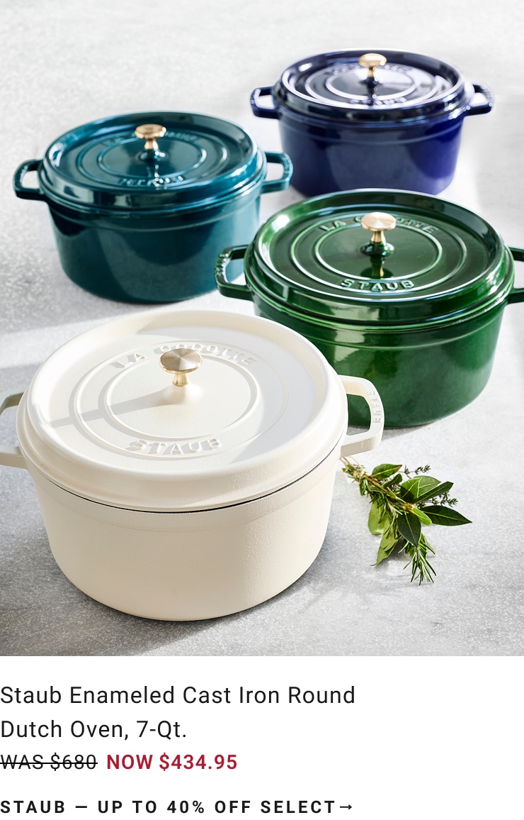 Staub - Up to 40% Off Select Staub - Up to 40% Off Select