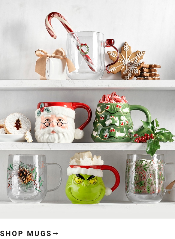 Shop Holiday Mugs