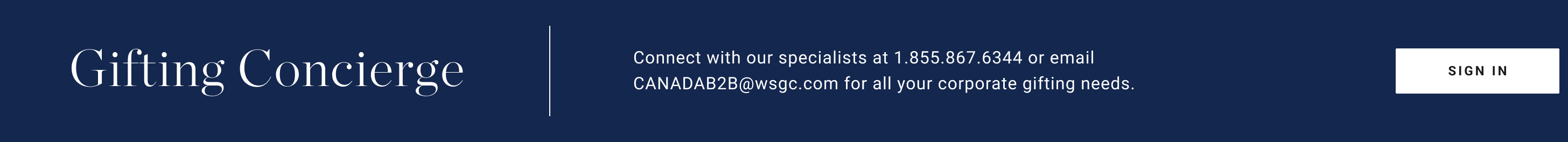 Connect with our gifting specialist