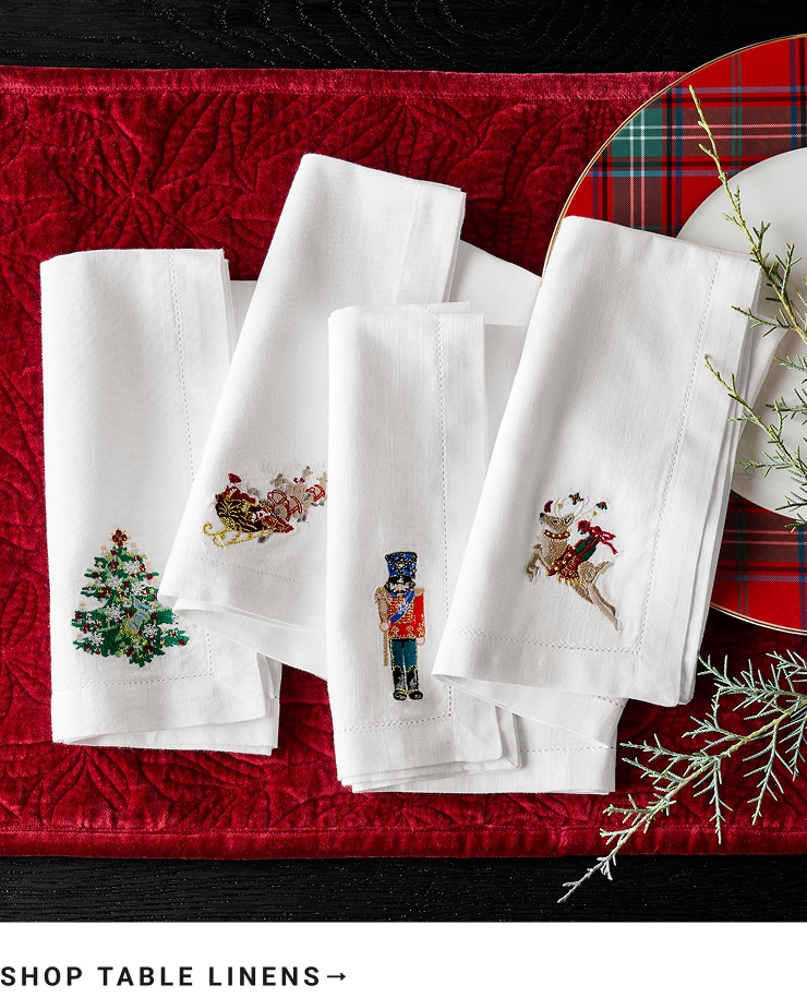 Shop Table Linens