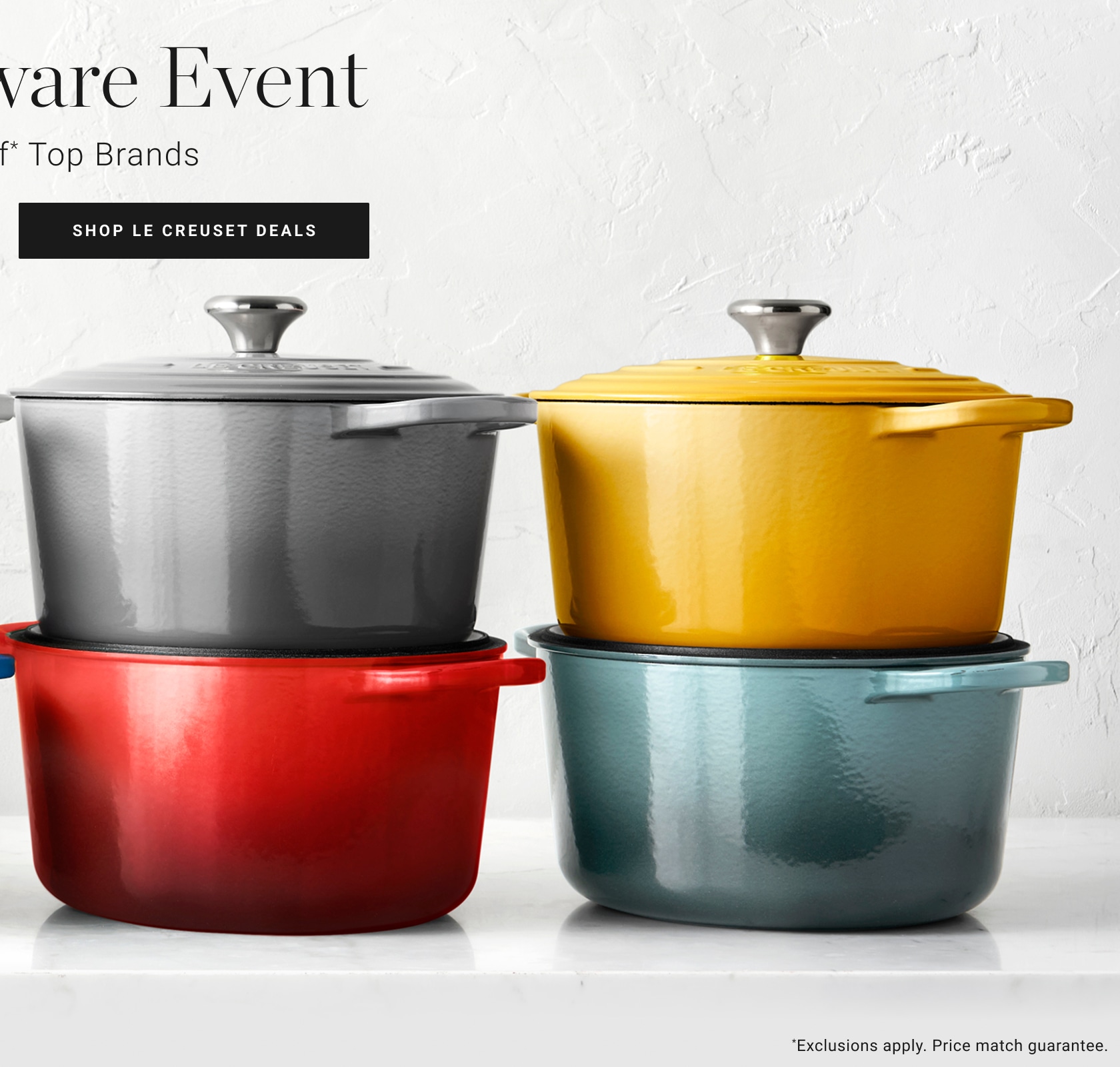 Shop Le Creuset Deals