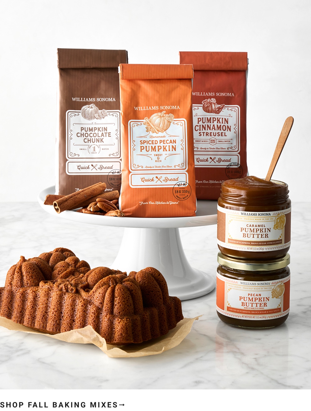 Shop Fall Baking Mixes