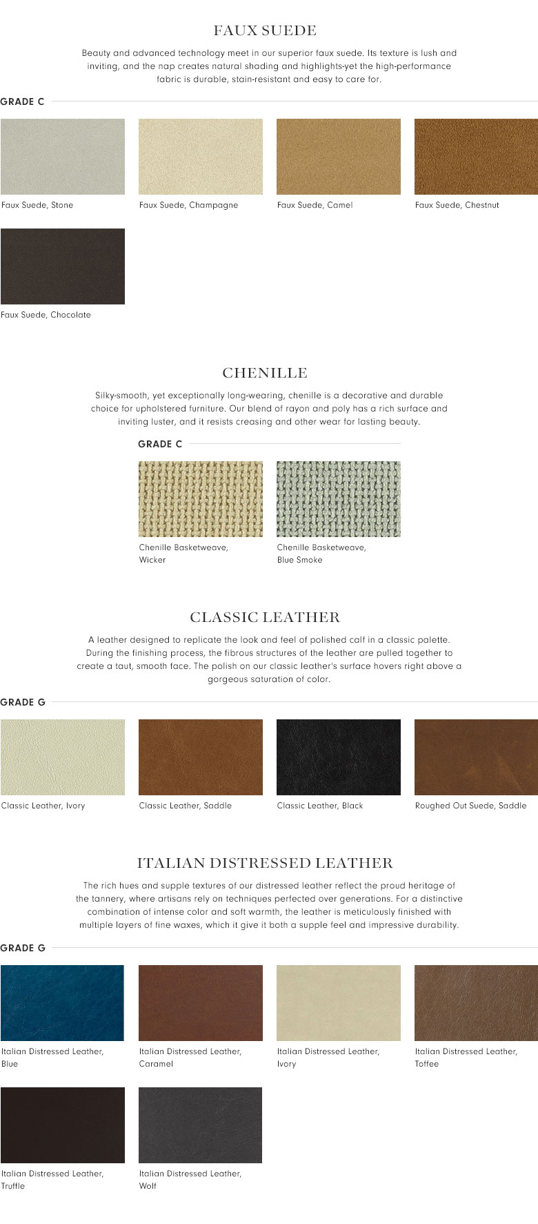 Custom Fabric Swatches