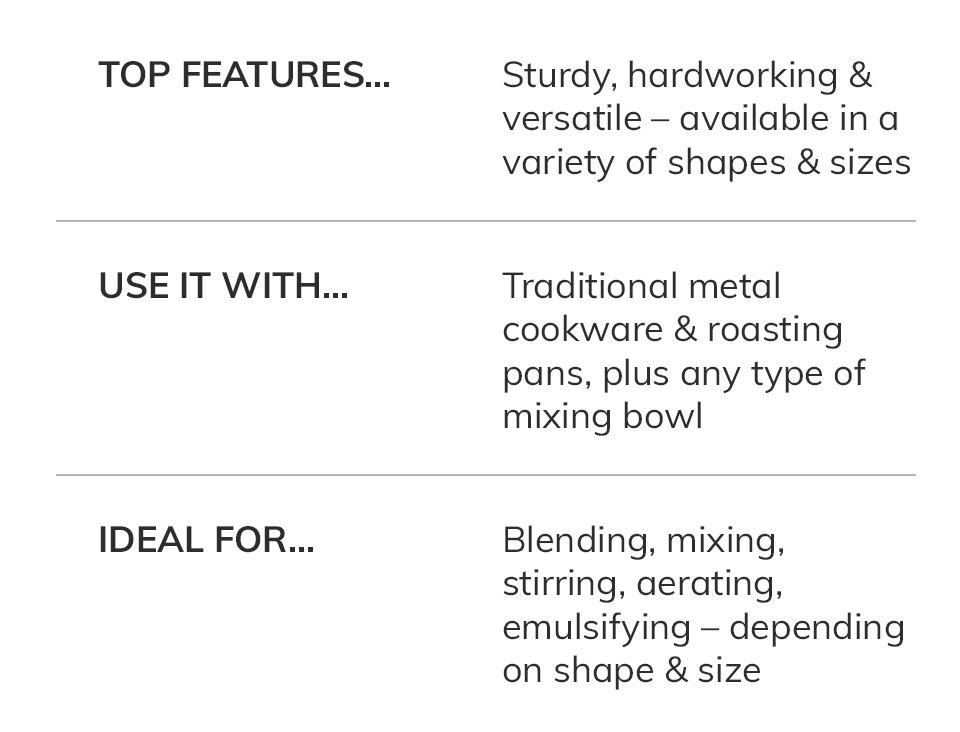 Stainless Steel Whisk