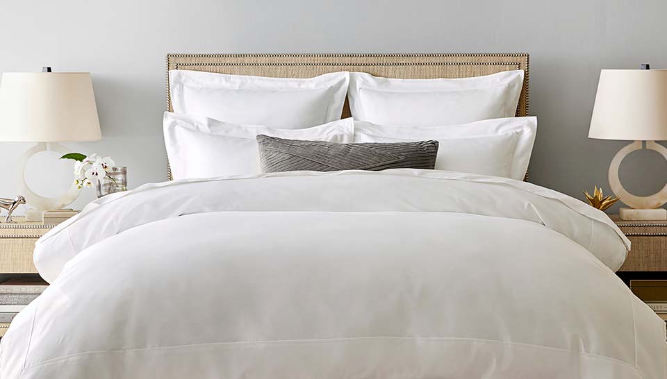 Style Guide All White Bedding Williams Sonoma