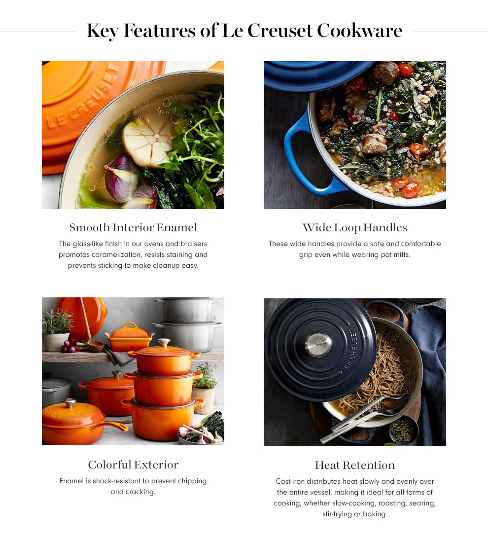 Le Creuset Signature Enameled Cast Iron Oval Dutch Oven Williams Sonoma