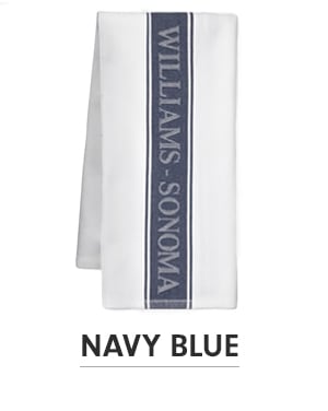 navy dish towels