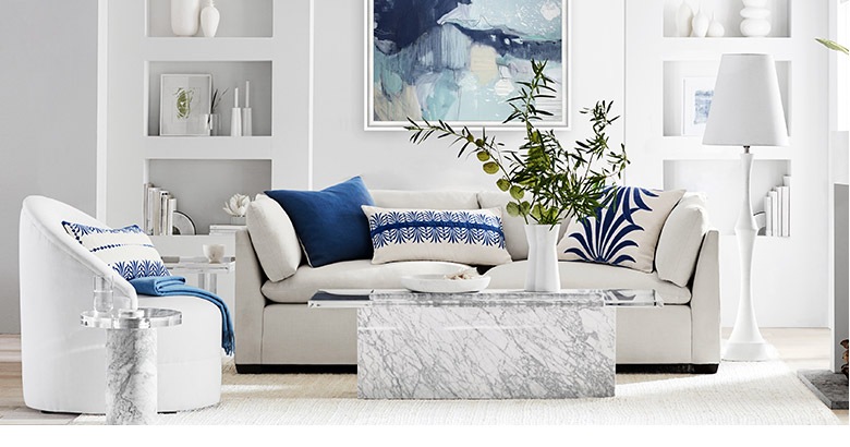 1. Start with a (mostly) white base