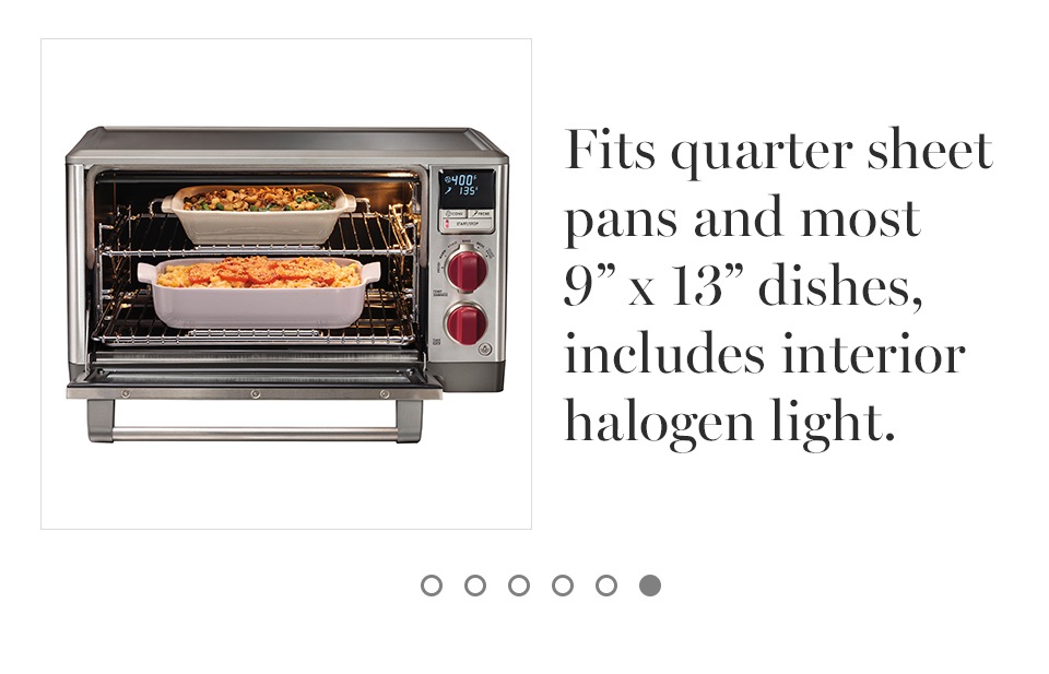 Wolf Gourmet Countertop Toaster Oven Elite Williams Sonoma