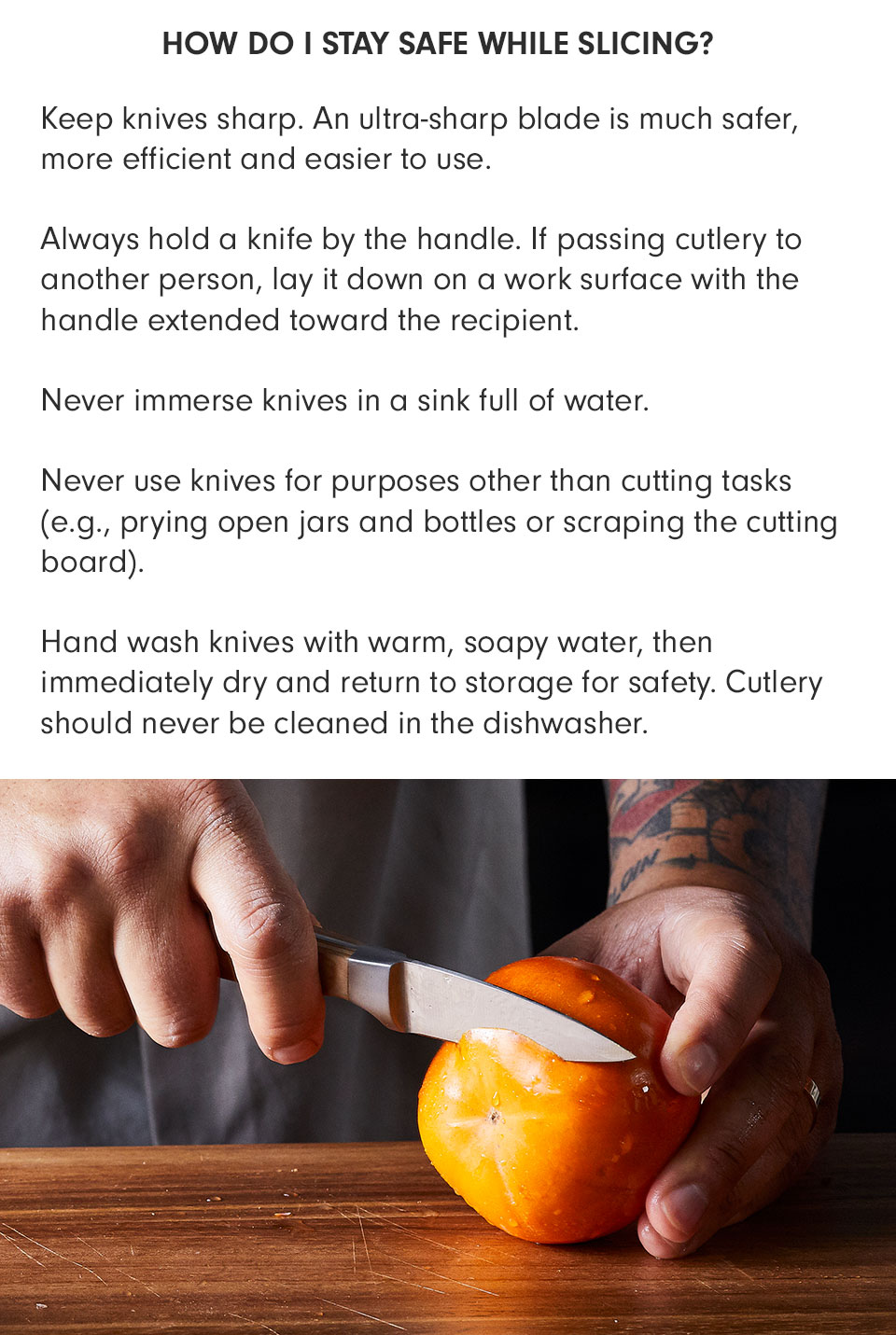 How Do I Stay Safe While Slicing?