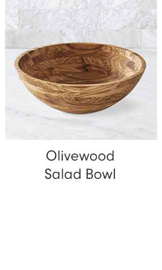 Olivewood Salad Bowl