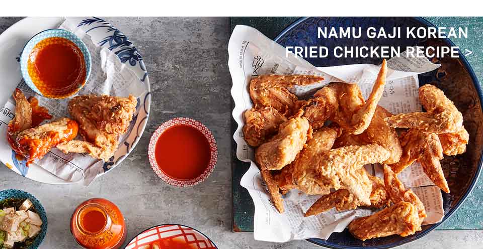 Namu Gaji Korean Fried Chicken Recipe >