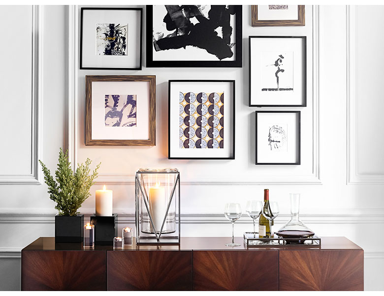 Style an Entryway Gallery Wall | Williams Sonoma