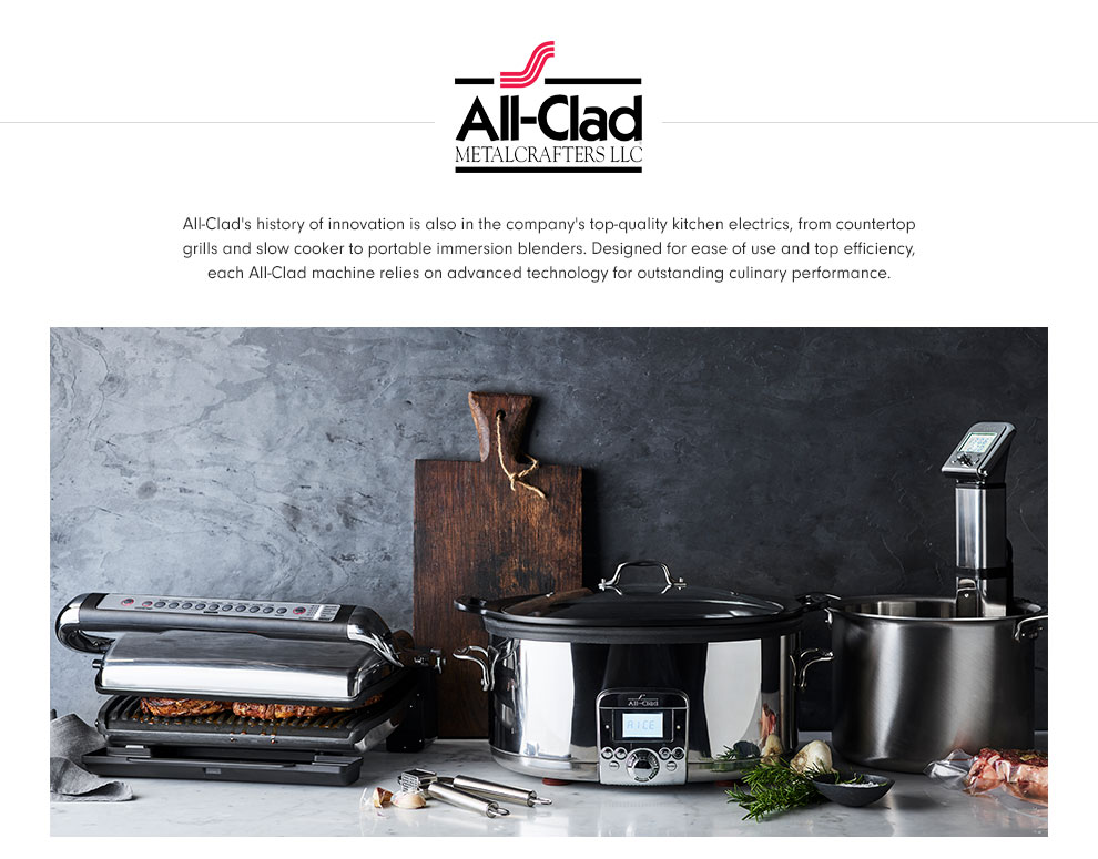 AllClad Cast Iron Electric Slow Cooker 5Qt. Williams Sonoma