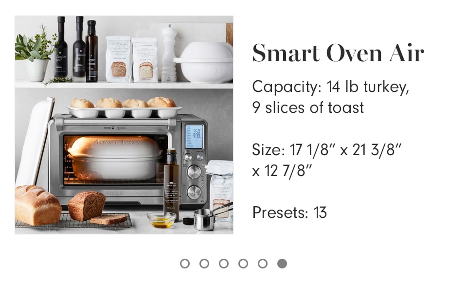 Breville Smart Convection Toaster Oven Pro with Light Williams Sonoma