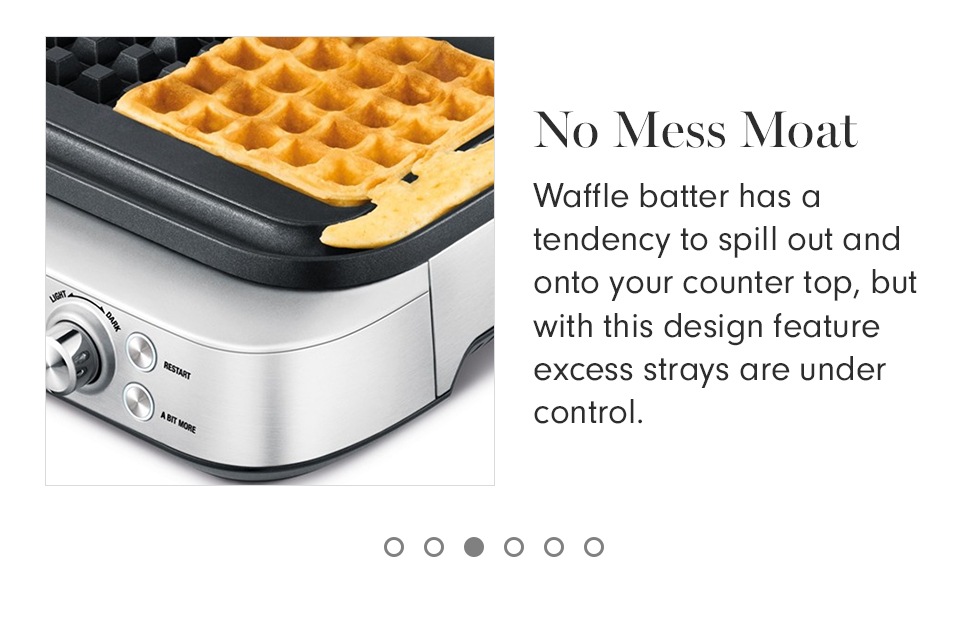 Breville Smart Waffle Pro Waffle Iron Williams Sonoma