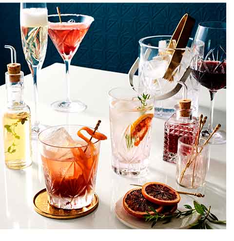 Fiore Glassware >