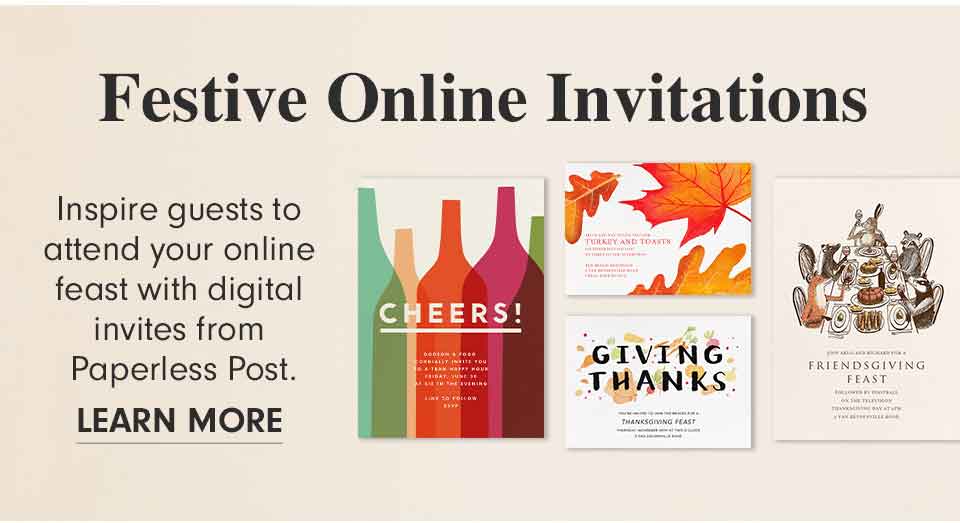 Festive Online Invitations