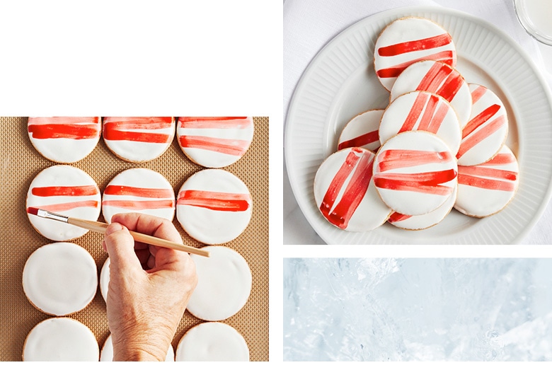 Vanilla Bean Watercolor Cookies