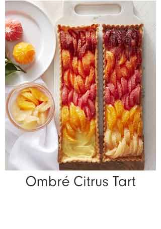 Ombr&eacute; Citrus Tart