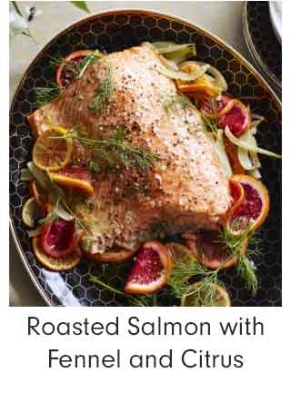 Roasted Salmon with Fennel and Citrus
