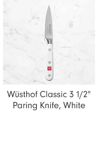 W&uuml;sthof Classic 3 1/2" Paring Knife, White