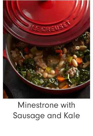 Minestrone with Sausage and Kale