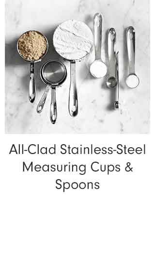 All-Clad Stainless-Steel Measuring Cups & Spoons