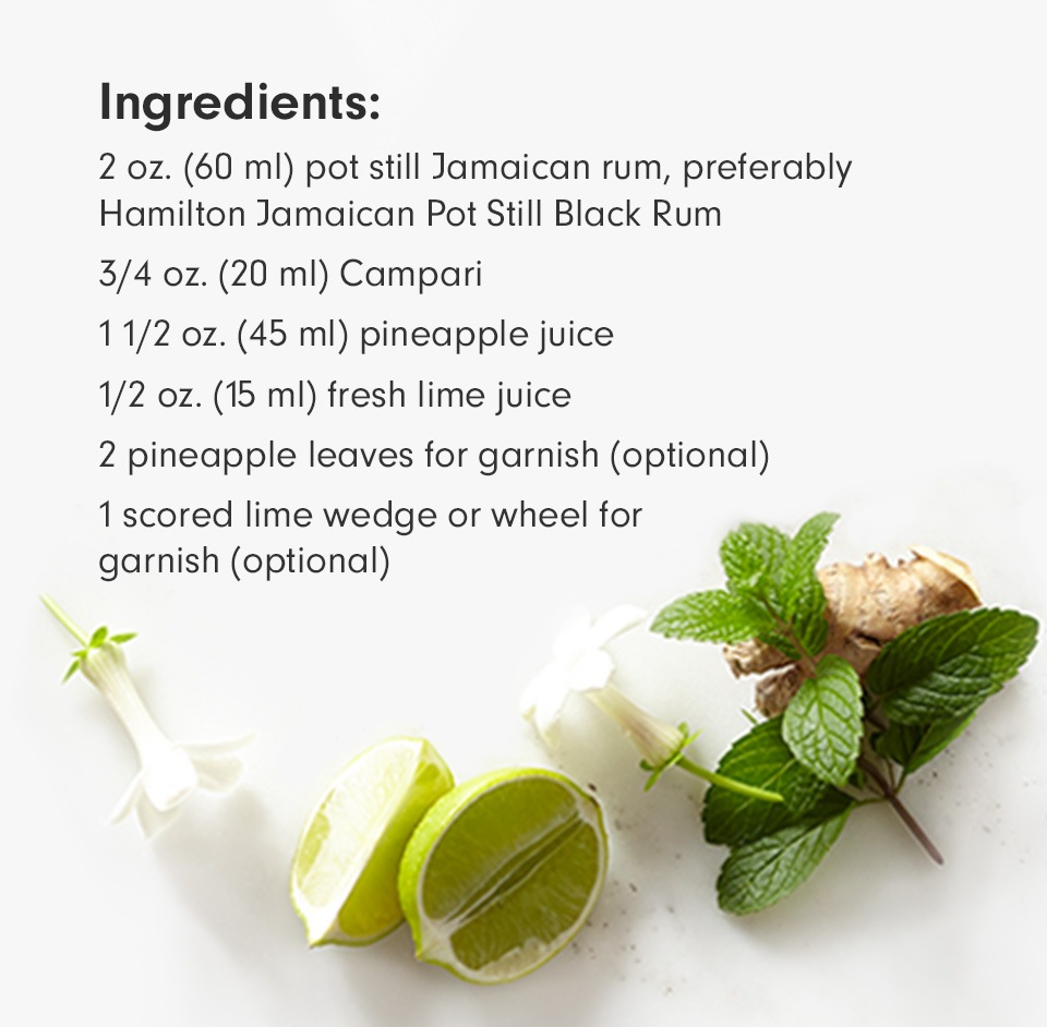 Shannon Mustipher's Jungle Bird Recipe