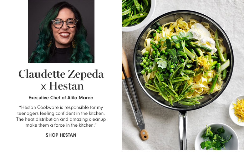 Claudette Zepeda x Hestan