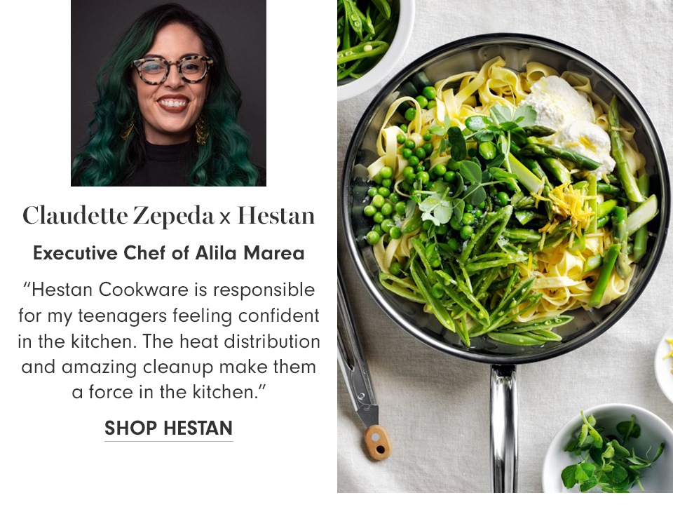 Claudette Zepeda x Hestan