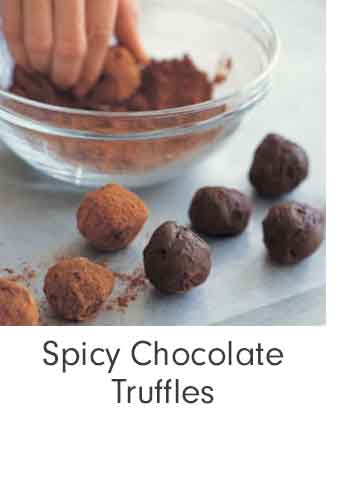 Spicy Chocolate Truffles